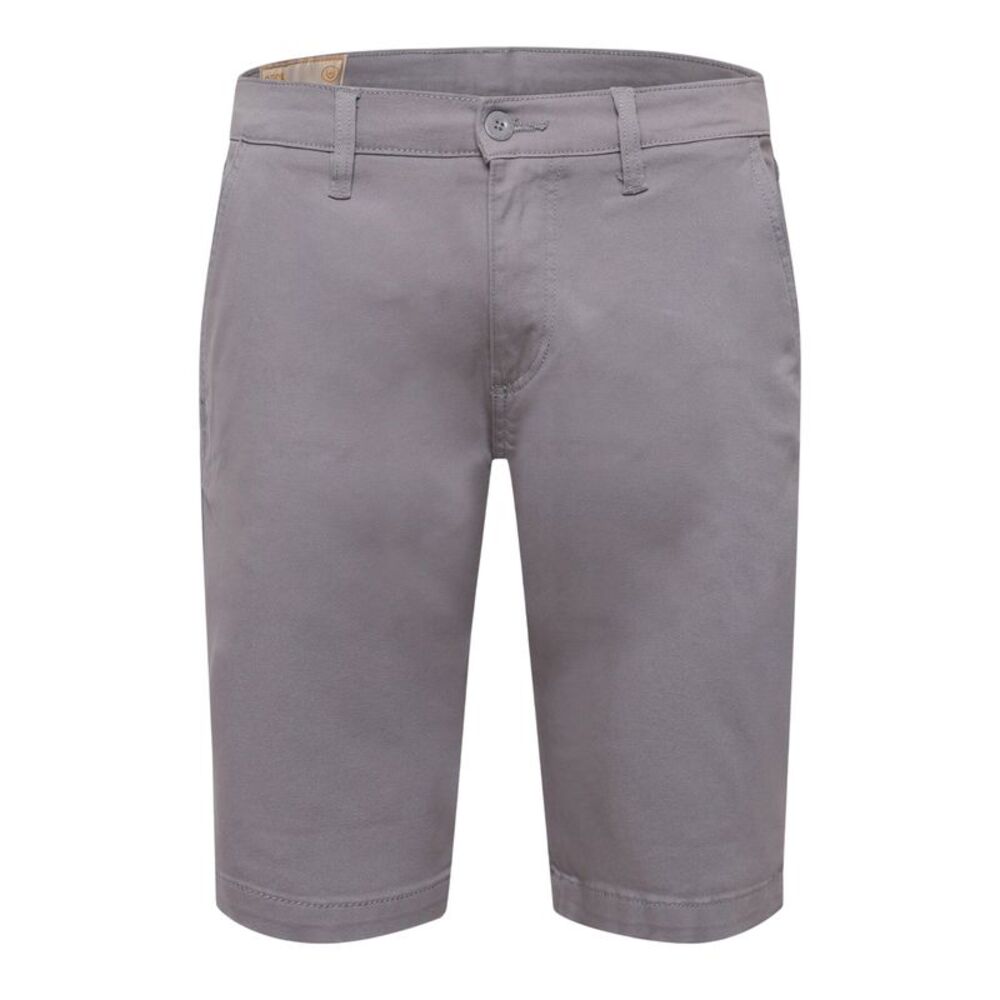 Duck and Cover Mens Moreshore Chino Shorts / Light Grey